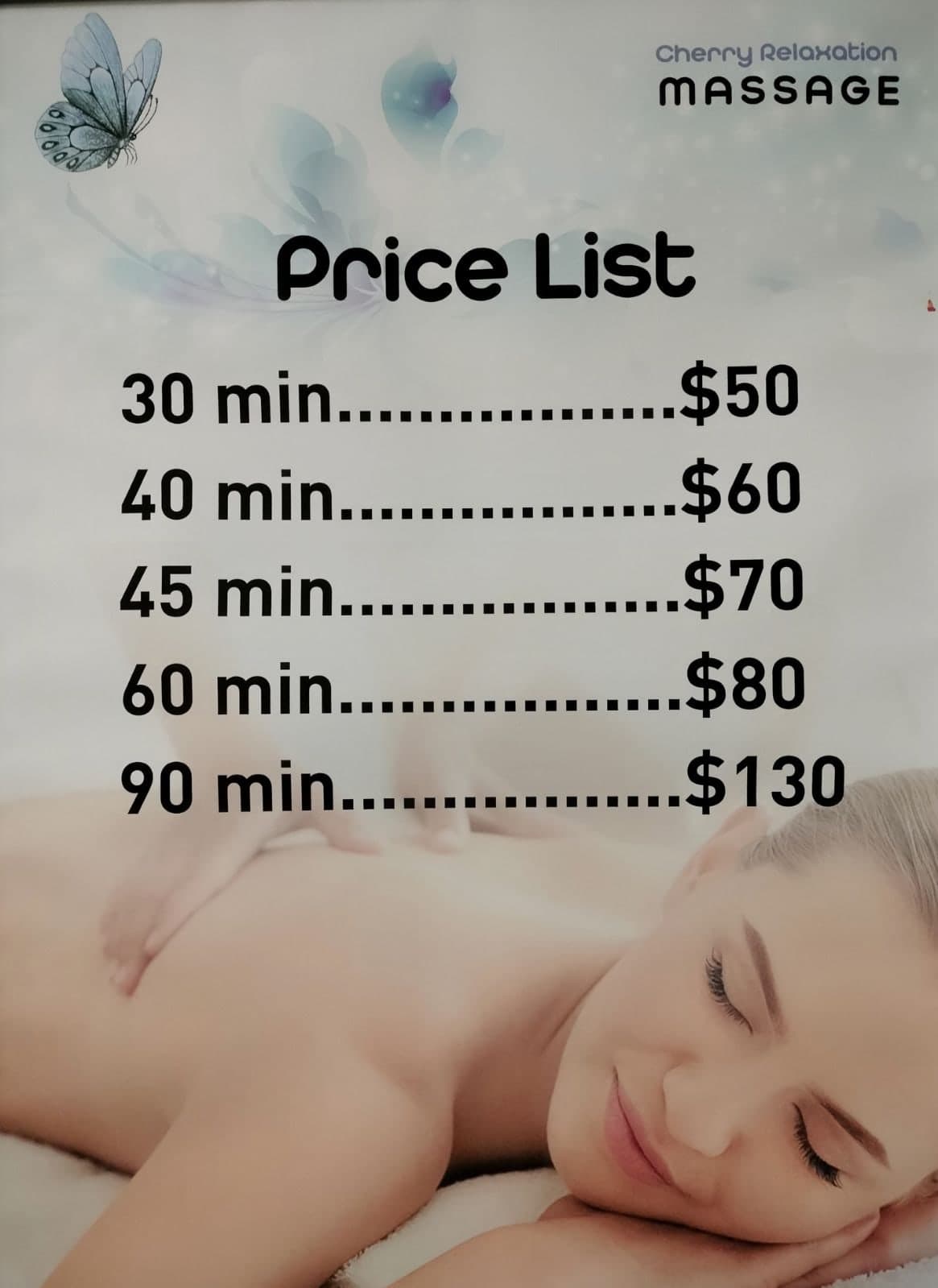 Cherry Relaxation Massage