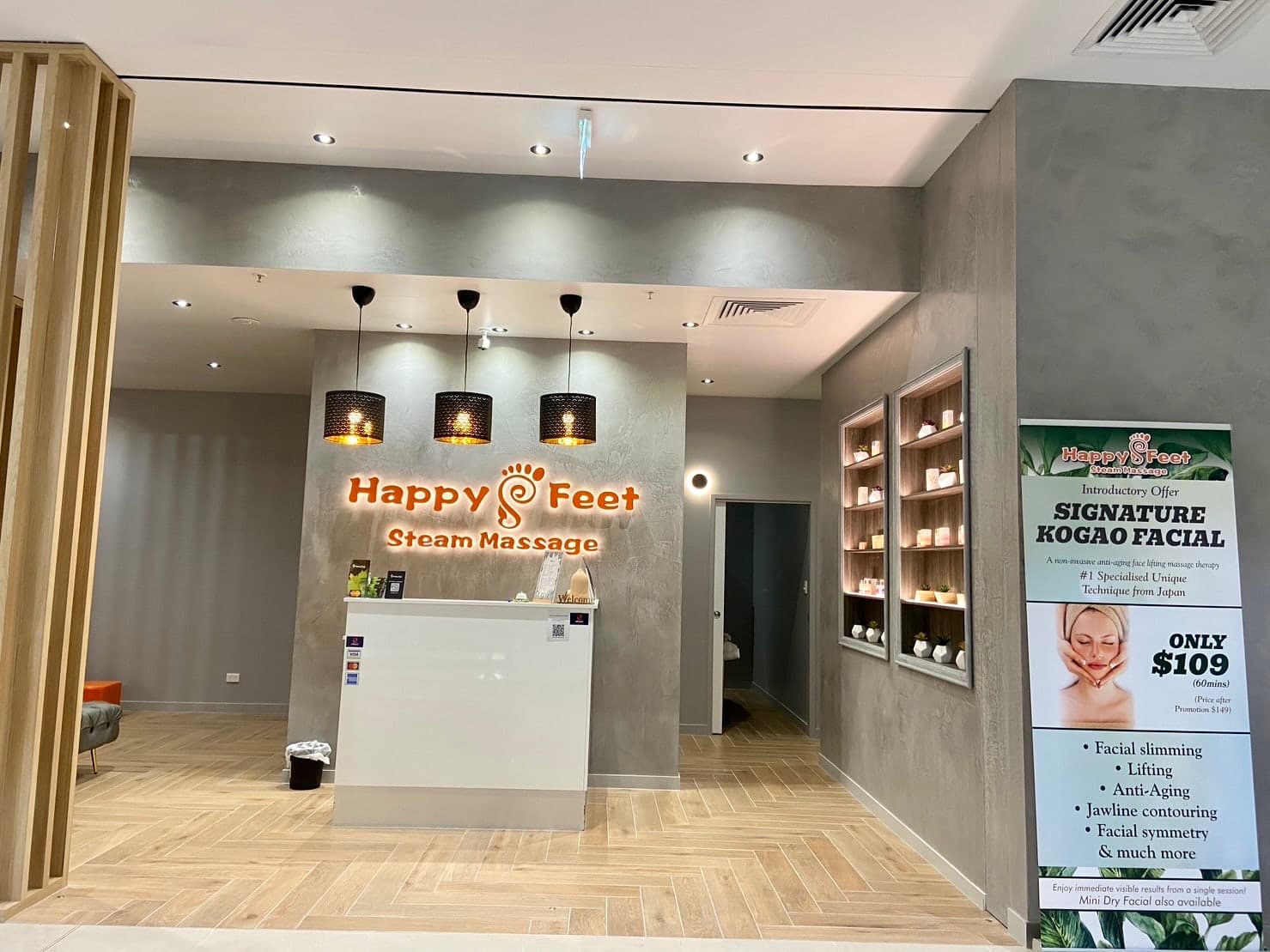 Happy Feet Steam Massage - Southport